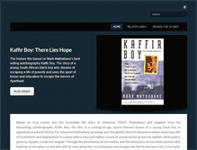 Tablet Screenshot of kaffirboy.com